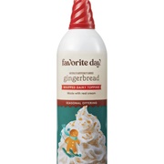 Gingerbread Whip Cream