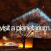 Visit a Planetarium