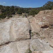 Penitente Canyon Wagon Tracks