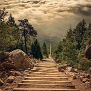 Manitou Incline, Colorado Springs, USA
