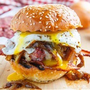 Bacon and Egg Hamburger