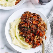 Vegan Mushroom Bourguignon