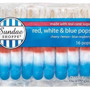 Sundae Shoppe Red, White & Blue Pops