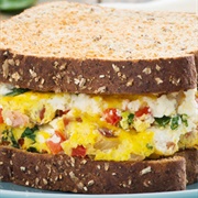 Western Omelette Sandwich