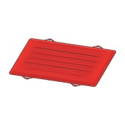 Red Exercise Mat