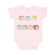 Crybaby Blocks Onesie