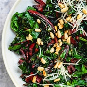 Sauteed Rainbow Chard