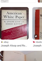 American White Paper (Joseph Alsop &amp; Robert Kintner)