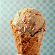 Cashew and Orange Ice Cream