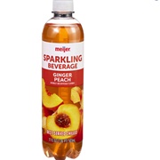 Meijer Sparkling Ginger Peach