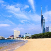 Fukuoka City Beach, Japan