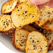 Everything Bagel With Sesame Oil