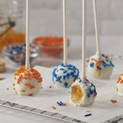 Oreo Orange Zested Cookie Ball Pops