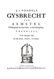 Gijsbrecht Van Aemstel (Joost Van Den Vondel)