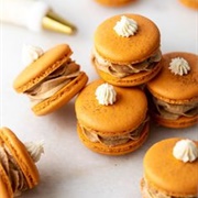 Pumpkin Pie Macarons