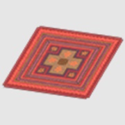 Large Paradise Planning Rug