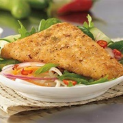 Breadcrumbed Pollock