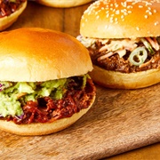 Avocado Jackfruit Burger