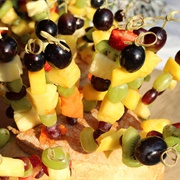 Grape & Pineapple Skewers