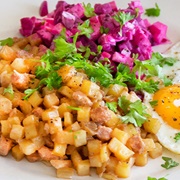 Gräddstuvad Pyttipanna