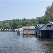 Stuntz Bay Boathouses