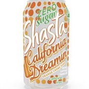 Shasta Zero Sugar California Dreamin' Soda