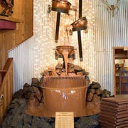 World's Largest Chocolate Waterfall