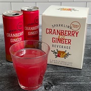 Trader Joe's Sparkling Cranberry Ginger