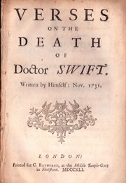 Verses on the Death of Dr Swift (Jonathan Swift)