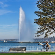 Jet D&#39;eau, Geneva, Switzerland