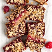 Raspberry Oat Bar