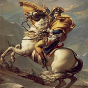 Napoleon Przekraczający Przełęcz Św. Bernarda - J-L. David (Malmaison, FRA)