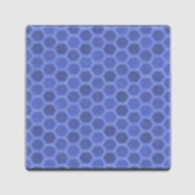 Blue Honeycomb Tile