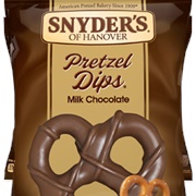 Snyder's Chocolate Pretzel Dips