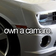 Own a Camaro