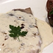 Veal in Roquefort