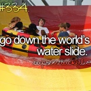 Go Down the World's Biggest Water Slide