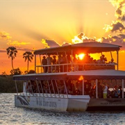 Zambezi River-Victoria Falls Sunset Cruise (Zimbabwe/Zambia)