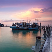 The Penang Strait, Malaysia