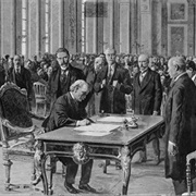 Treaty of Versailles Is Signed, Formally Ending World War I 1919