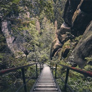 Heilige Stiege, Sächsische Schweiz, Germany