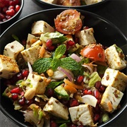Fried Paneer Salad