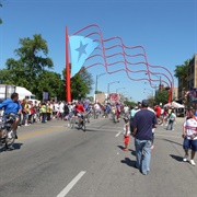 Puerto Rican Flag Sculptures
