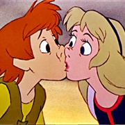 Taran & Princess Eilonwy (The Black Cauldron, 1985)