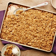Crumble Lover's Sheet-Pan Apple Crumble