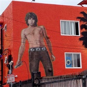 Jim Morrison Mural