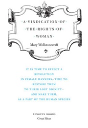 A Vindication of the Rights of Woman (Mary Wollstonecraft)