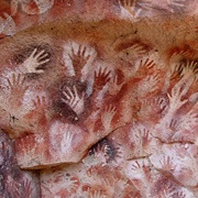 Prehistoric Hand Paintings