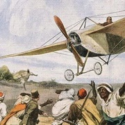 First Aerial Bombardment in History by  Giulio Gavotti 1911