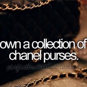 Own a Collection of Chanel Purses